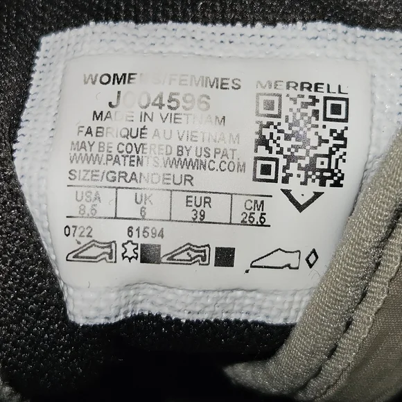 Merrell Women's Alpine Sneakers Brindle Multi Color U.S. Size 8.5 Hiking - Picture 7 of 9